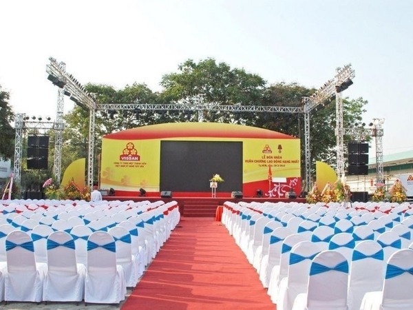 Dịch vụ cung cấp nhà giàn, sân khấu uy tín | 123 Event