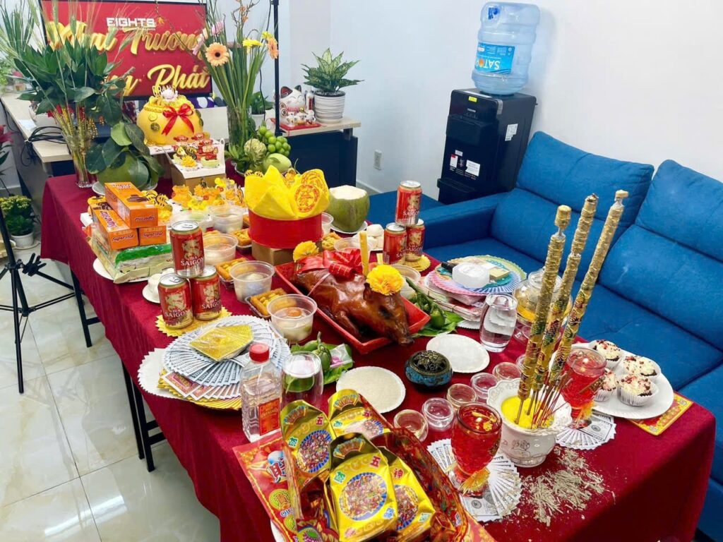Bài cúng khai trương đơn giản