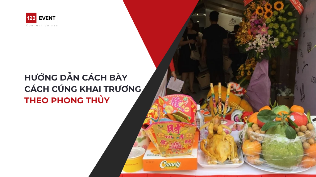 Hướng dẫn cách bày cách cúng khai trương theo phong thủy